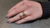 San Stino Di Livenza - Via Roma, 7 - Ringe Guerretta Gioielli Dame Anello Perla in Gold Perla GUERR133 - GUERR133